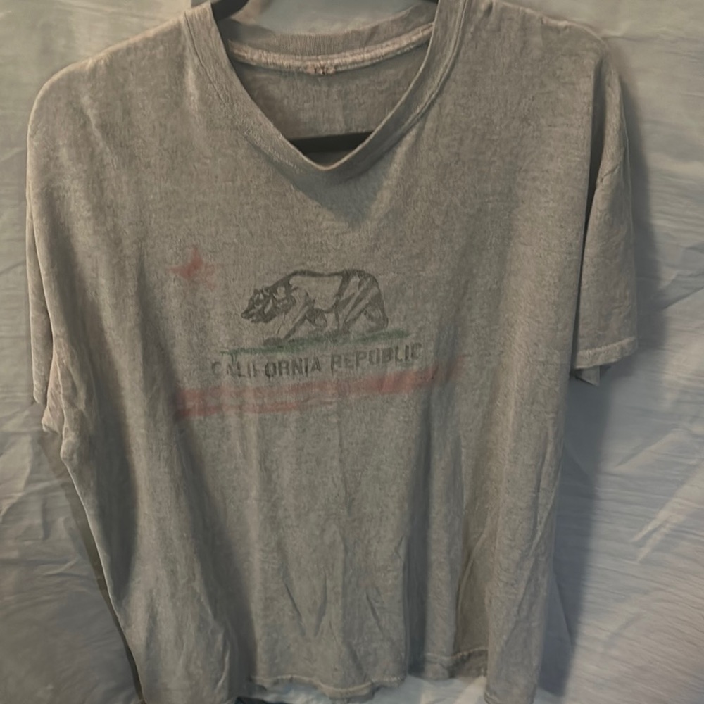 Gray California Republic T-Shirt